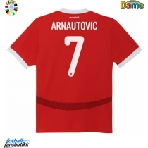 Østerrike Marko Arnautovic #7 Hjemmedrakt Dame EM 2024 Kortermet